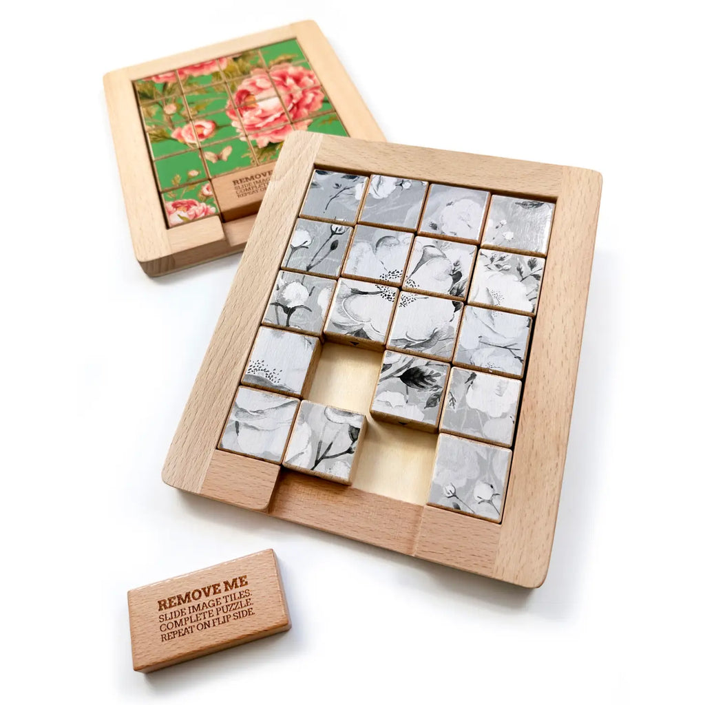 Dualities Wooden Sliding Puzzle