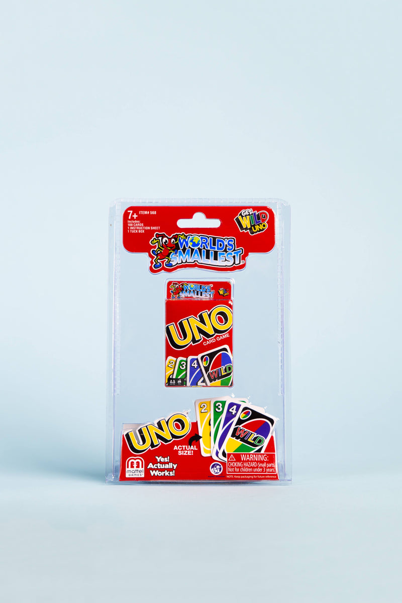 World's Smallest: Uno – Blickenstaffs Toy Store