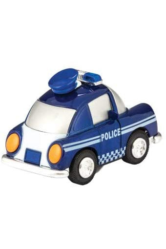 Sonic Funny Vehicle- blue police car