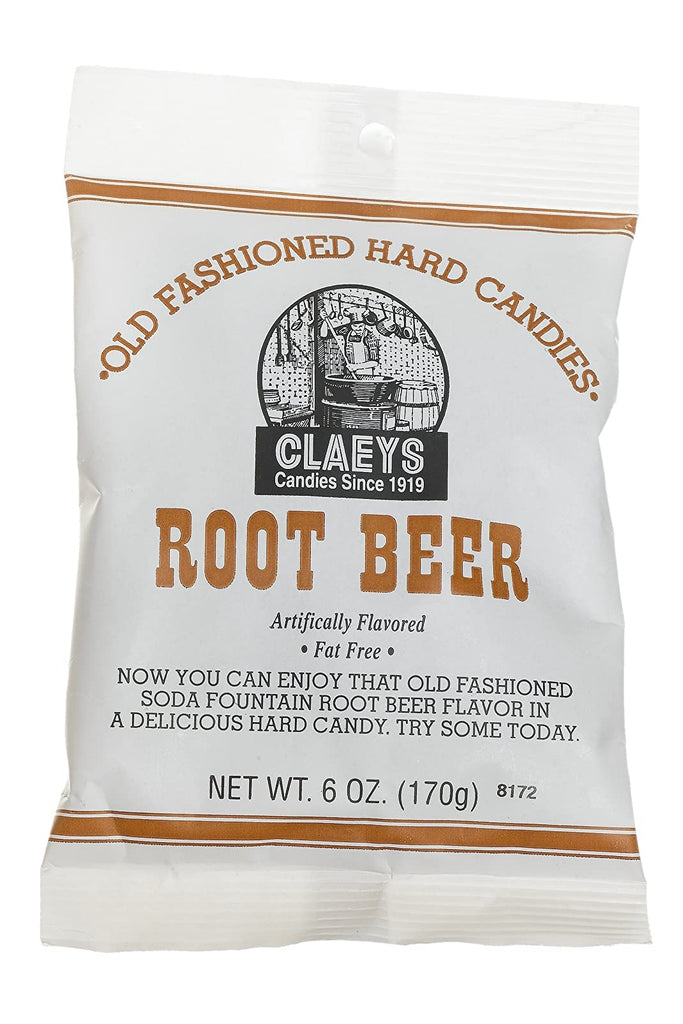 Claeys Root Beer Old Fashioned Hard Candies