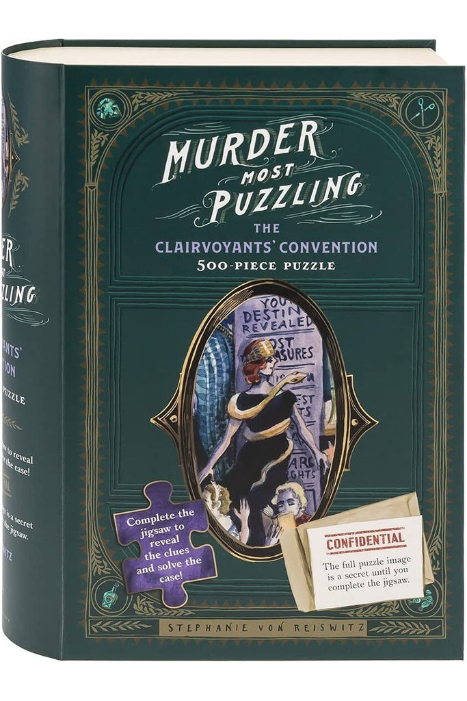 Murder Most Puzzling: The Clairvoyants' Convention 500-Piece Puzzle