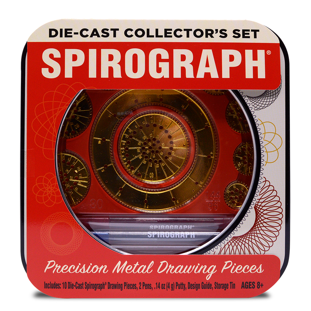 Kahootz Spirograph Die Cast 50th Anniversary Collectors Set