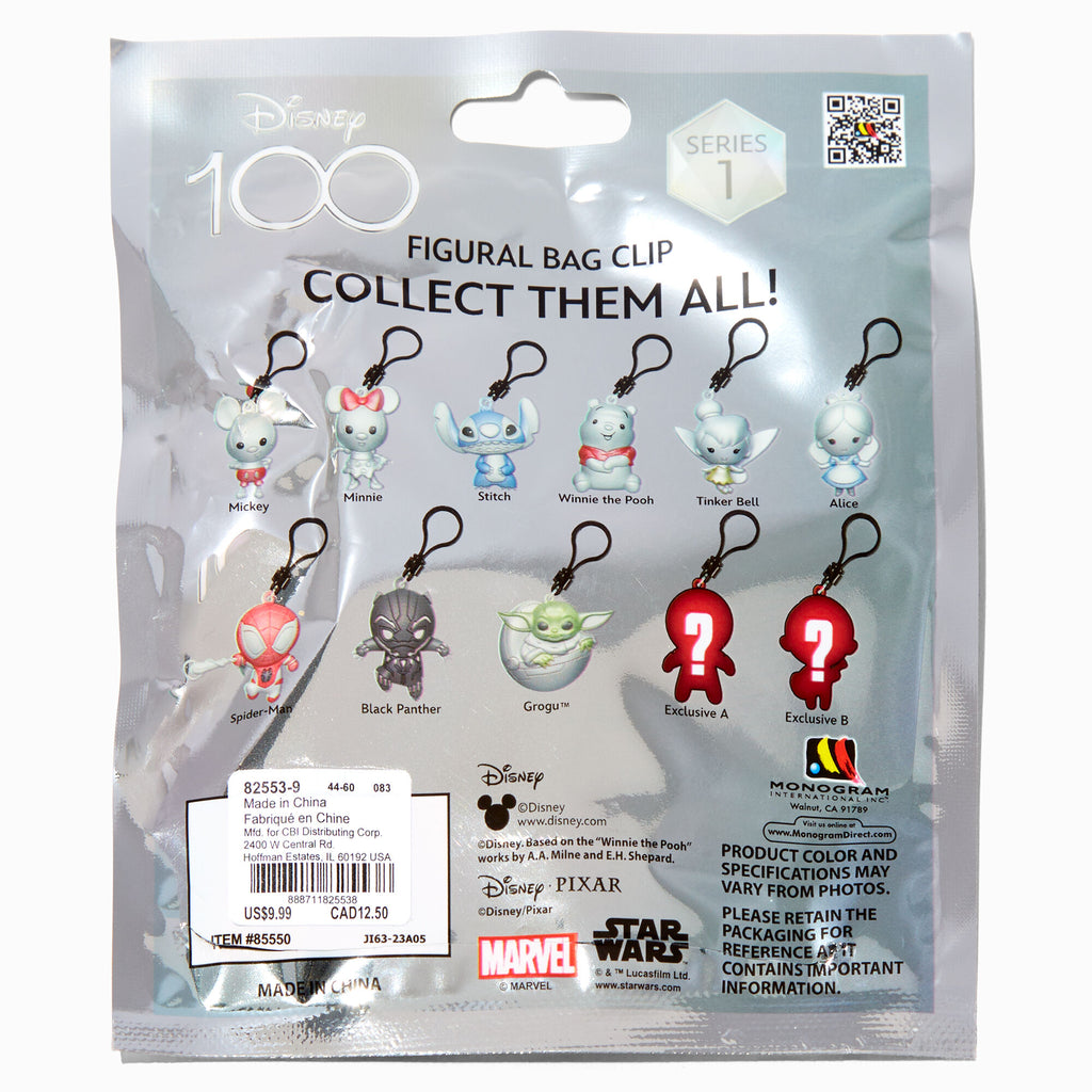 Disney 100 Figural Bag Clip Blind Bag