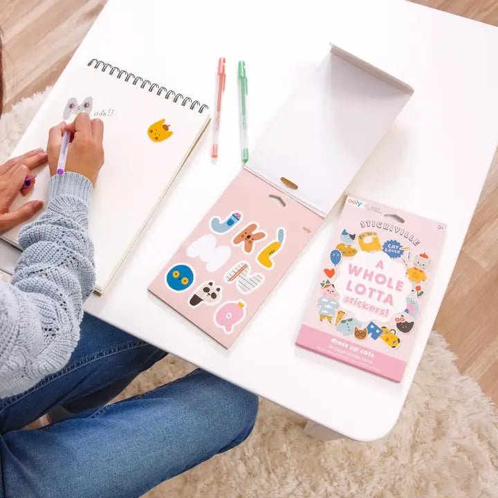 A Whole Lotta Stickers - Dress up Cats - Blickenstaffs Toy Store