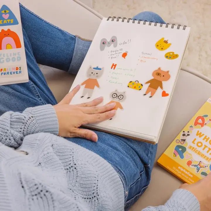 A Whole Lotta Stickers - Dress up Cats - Blickenstaffs Toy Store