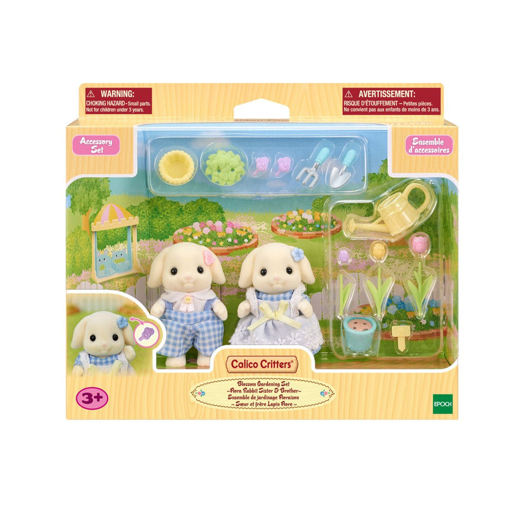 Blossoming Garden Set - Flora Rabbit Sister & Brother - Blickenstaffs Toy Store