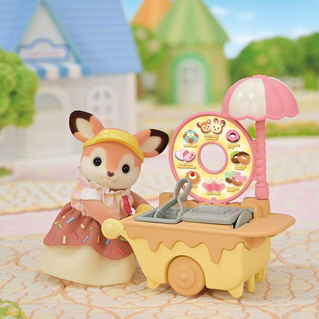 Calico Critters Set: Dip Dip Donuts Wagon - Blickenstaffs Toy Store