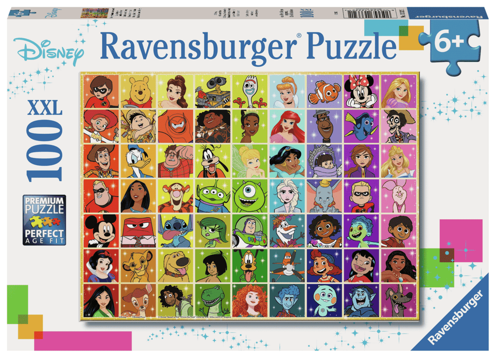 Disney Color Palette 100 pc Puzzle - Blickenstaffs Toy Store