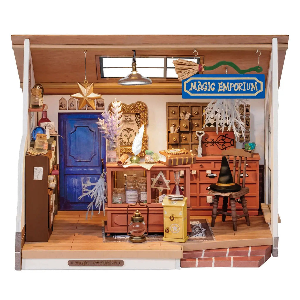 Diy Miniature House Kit: Kiki's Magic Emporium - Blickenstaffs Toy Store