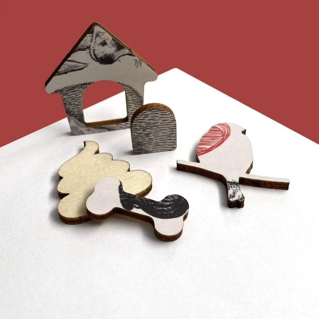Wooden Puzzle: Pet Show in Pouch
