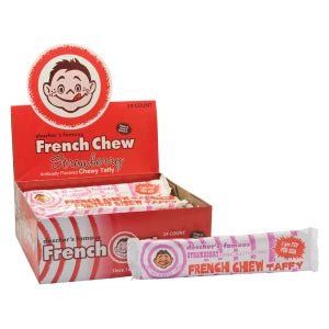 Doscher's Strawberry French Chew Taffy - Blickenstaffs Toy Store