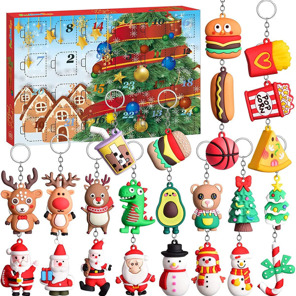 Fashion online Fidgets Christmas Advent Calendar 24 Days Dolls Toy Accessories Stickers