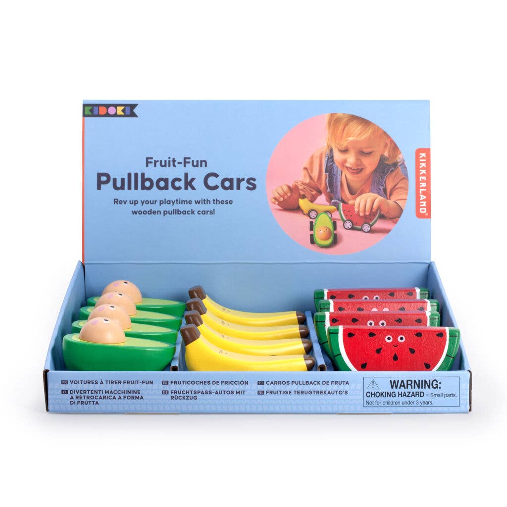 Fruit - fun Pull Back Cars - Blickenstaffs Toy Store