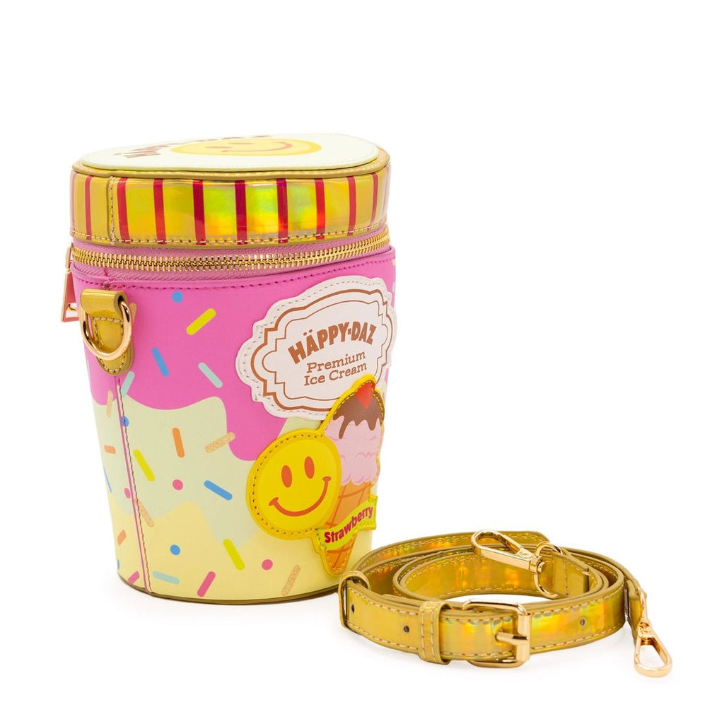 Happy Daz Ice Cream Tub Handbag - Strawberry - Blickenstaffs Toy Store