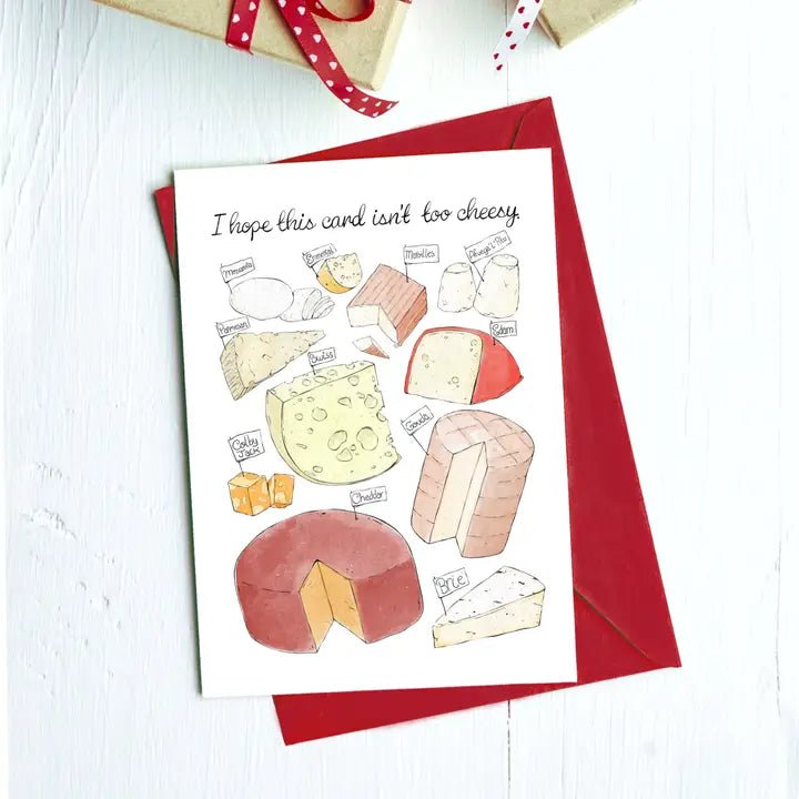 I Hope This Card Isn't Too Cheesy - Blickenstaffs Toy Store