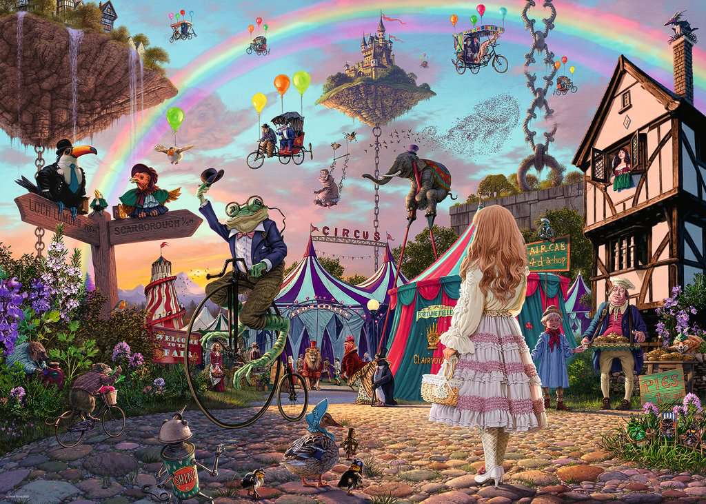 Look & Find: Enchanted Circus 1000 pc Puzzle - Blickenstaffs Toy Store