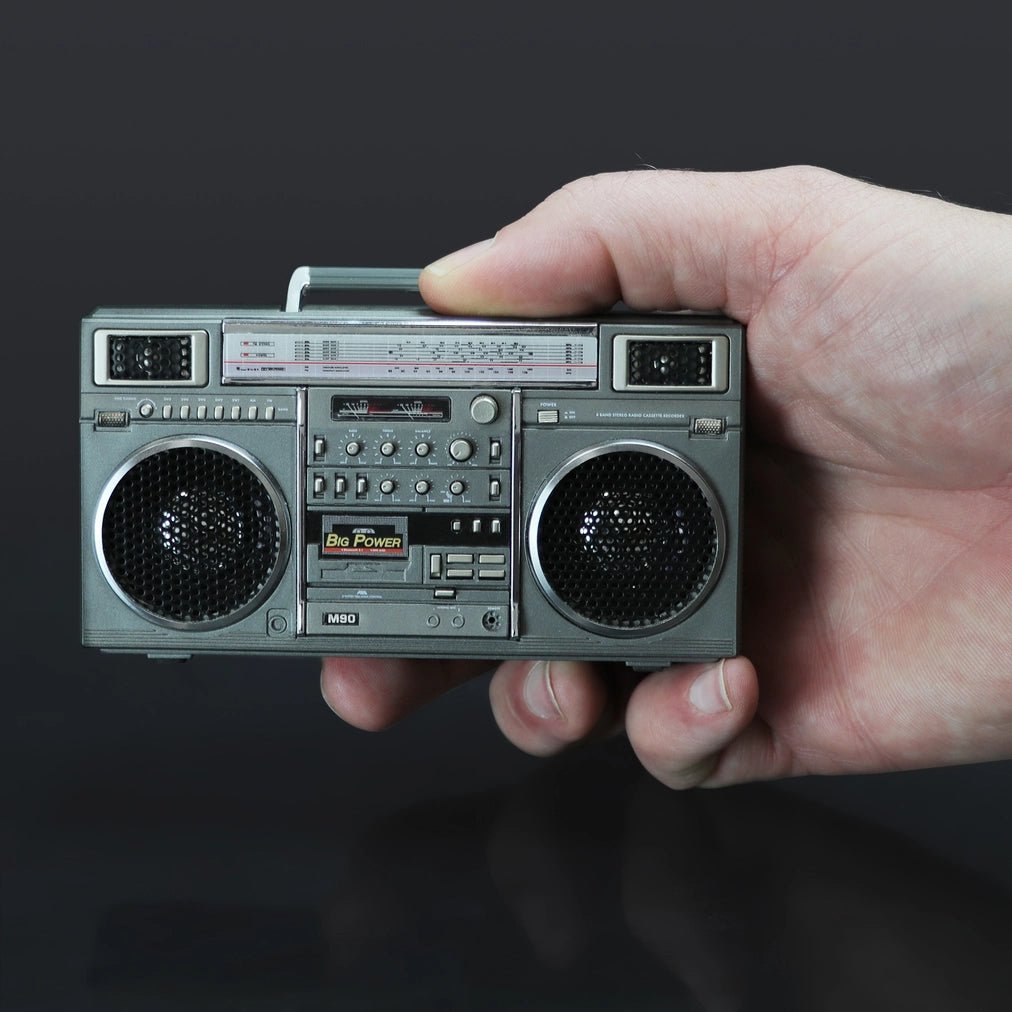 Mini Boombox Micro Retro Blaster - Blickenstaffs Toy Store