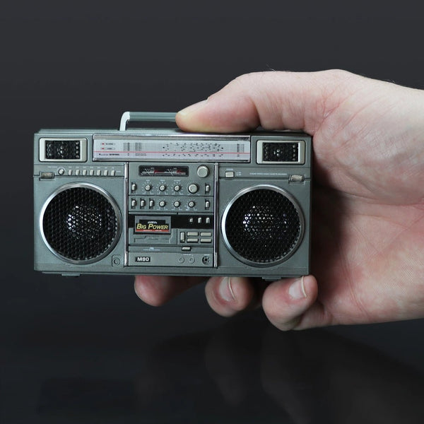 Mini Boombox Micro Retro Blaster – Blickenstaffs Toy Store Mini Boombox Micro Retro Blaster – Blickenstaffs Toy Store