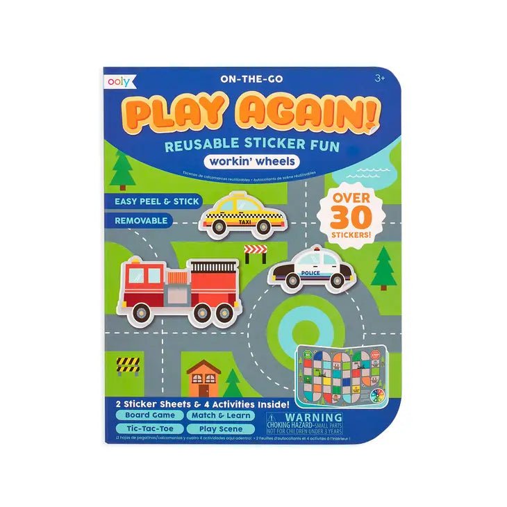 Mini on - the - go Reusable Sticker Fun - Blickenstaffs Toy Store