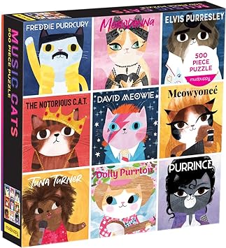 Music Cats 500 Piece Family Puzzle - Blickenstaffs Toy Store