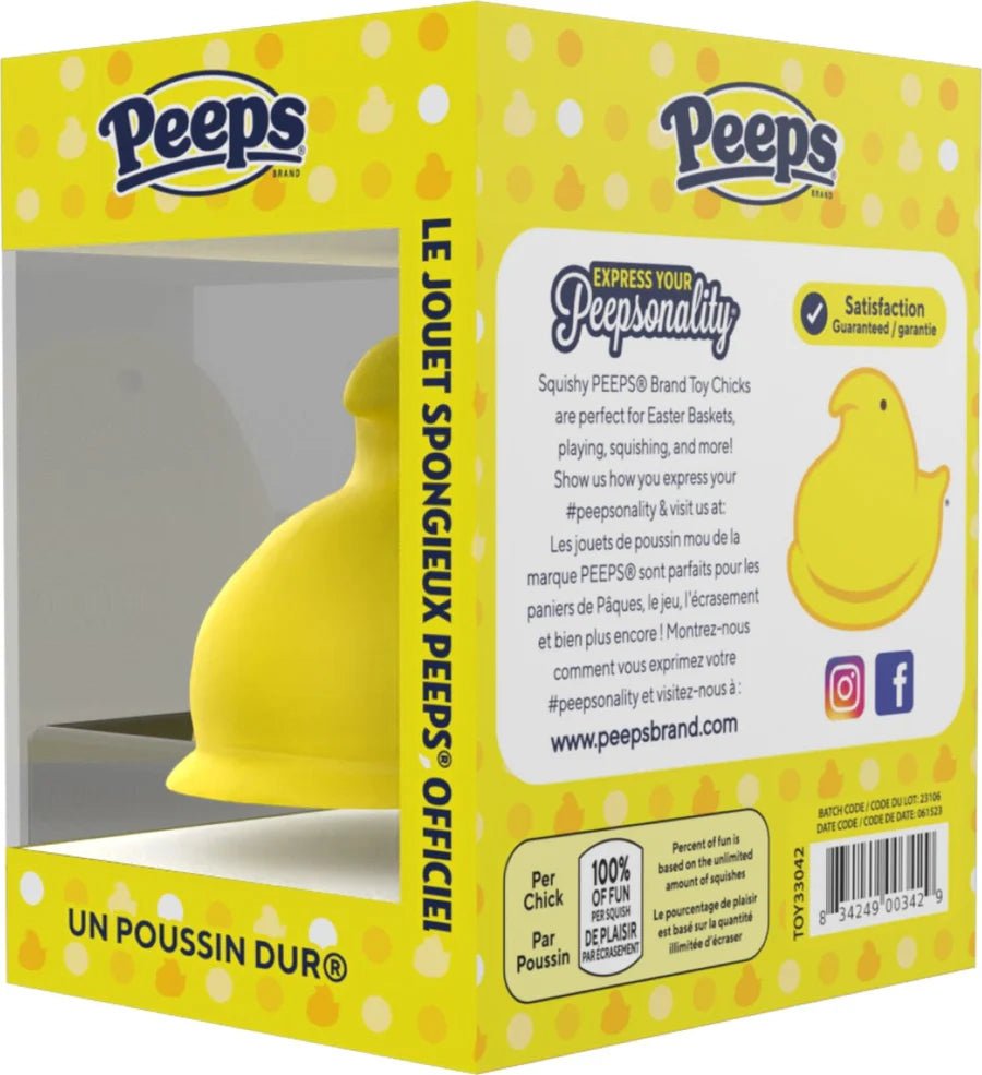 Peeps Chick Squishy Toy - Blickenstaffs Toy Store