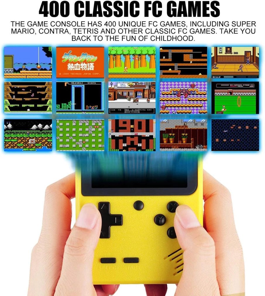 Portable Handheld Retro Game 400 Games - Blickenstaffs Toy Store