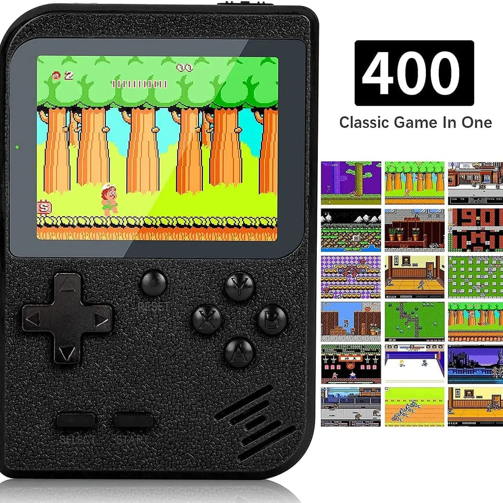 Portable Handheld Retro Game 400 Games - Blickenstaffs Toy Store
