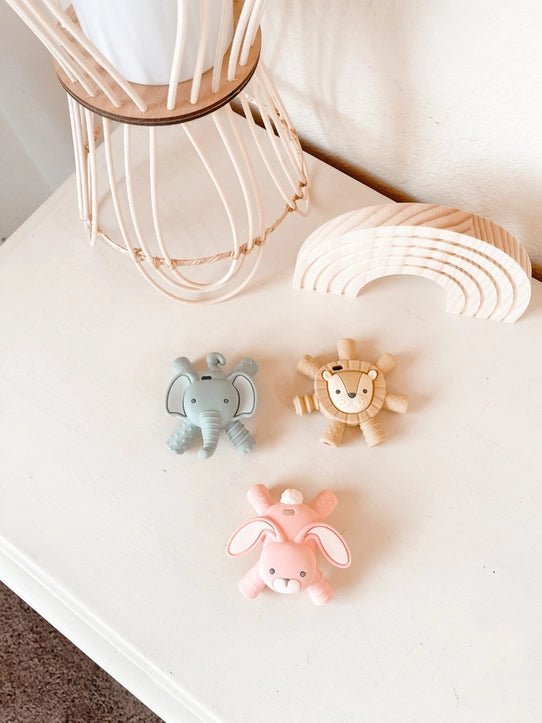 Ritzy Teether™ Baby Molar Teether: Elephant - Blickenstaffs Toy Store