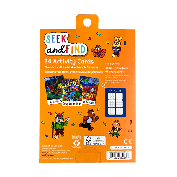 Seek and Find Activity Cards - Blickenstaffs Toy Store