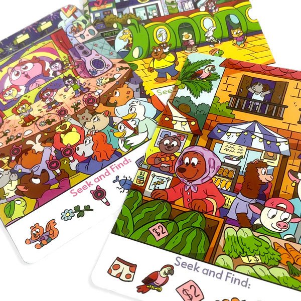 Seek and Find Activity Cards - Blickenstaffs Toy Store