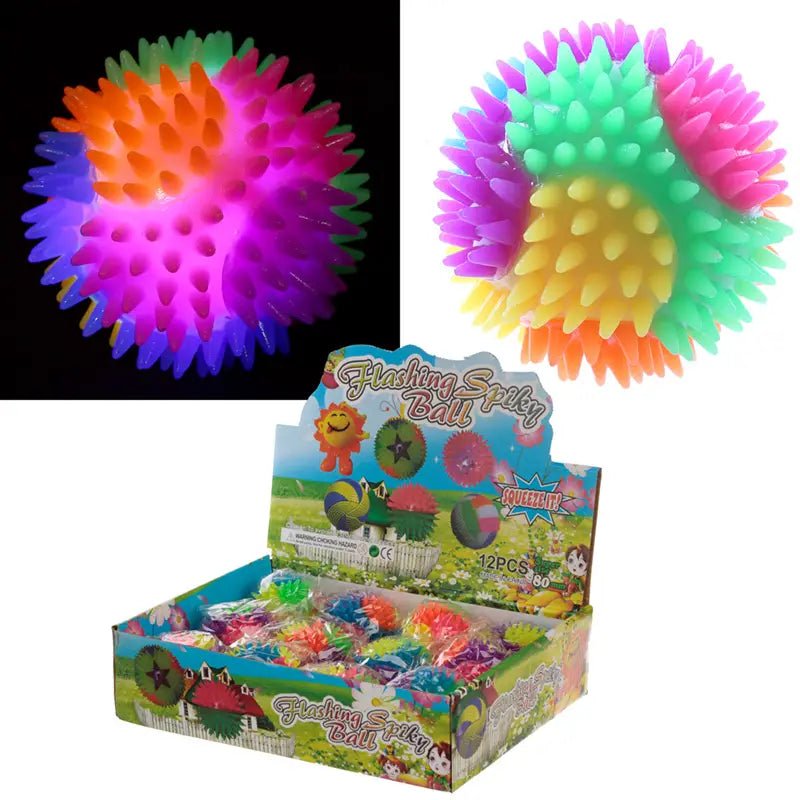Spiky Led Flashing Bouncy Ball - Blickenstaffs Toy Store