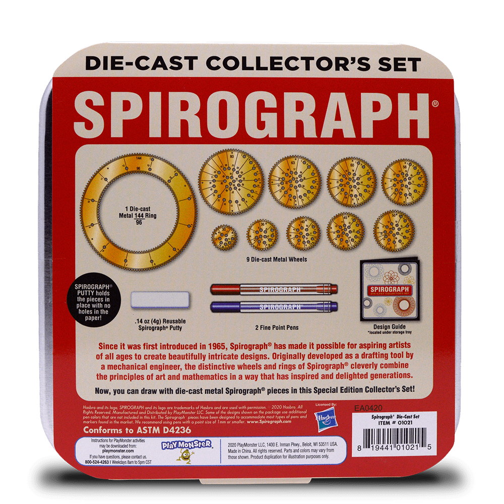 Spirograph Collector’s Die - Cast Set - Blickenstaffs Toy Store