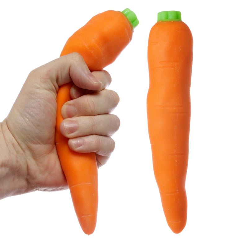 Squeezy Stretchy Carrot - Blickenstaffs Toy Store