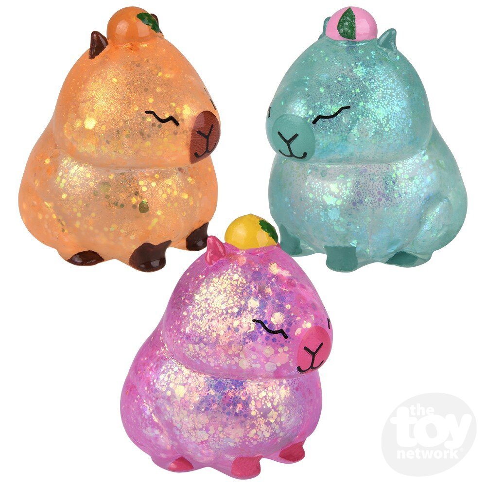 Squeezy Sugar Capybara 2.5" - Blickenstaffs Toy Store