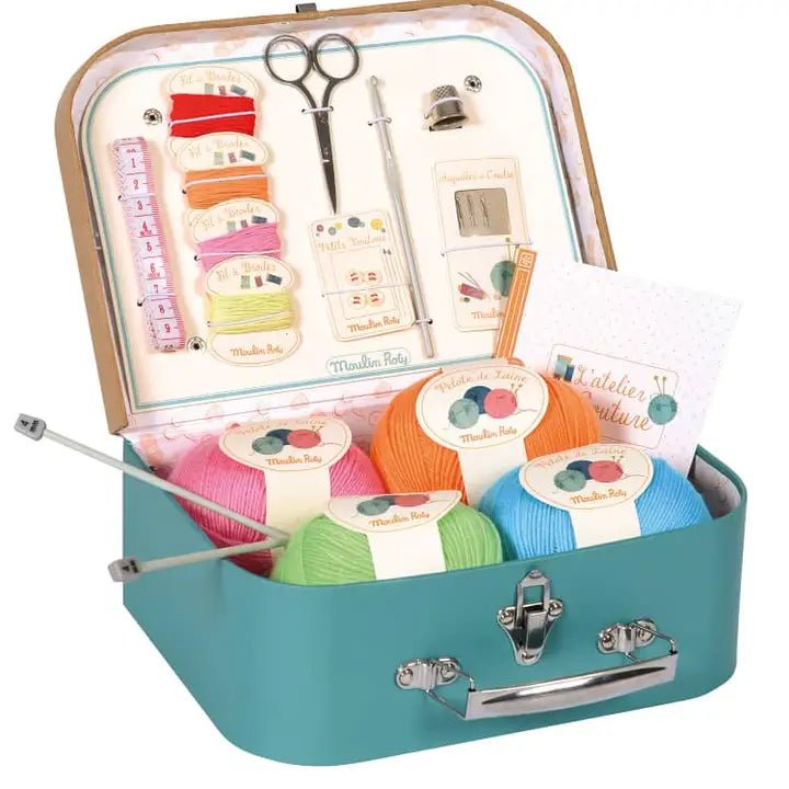 Suitcase Sewing & Knitting Set - Blickenstaffs Toy Store