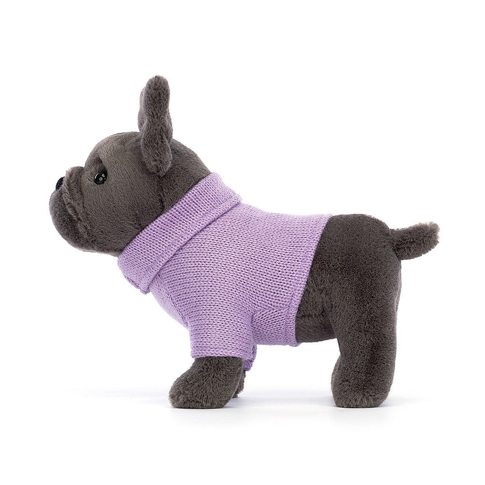 Sweater French Bulldog Purple - Blickenstaffs Toy Store