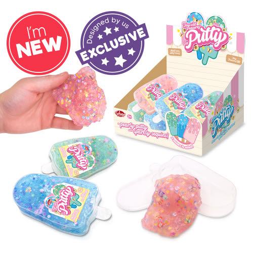 Tiny Iced Treasure Putty - Blickenstaffs Toy Store