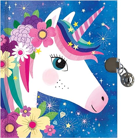Unicorn Locked Diary - Blickenstaffs Toy Store