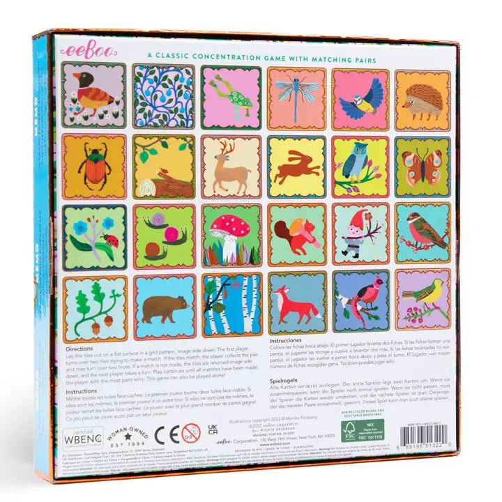 Woodland Memory and Matching Game - Blickenstaffs Toy Store