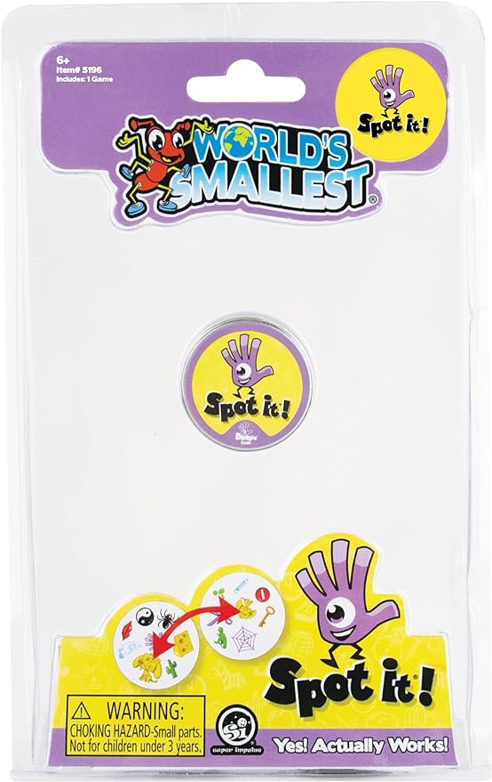 Worlds Smallest Spot it Card Game - Blickenstaffs Toy Store