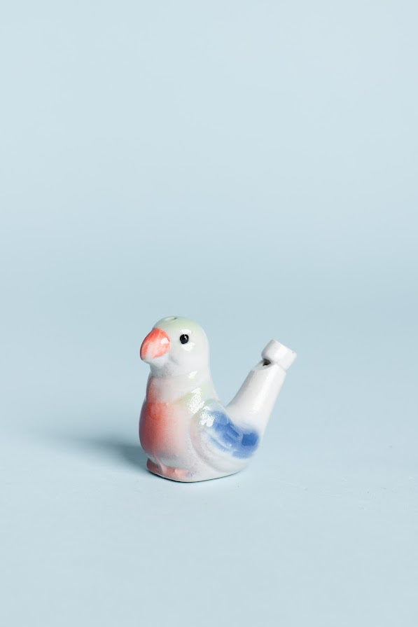 Porcelain Bird Water Whistle