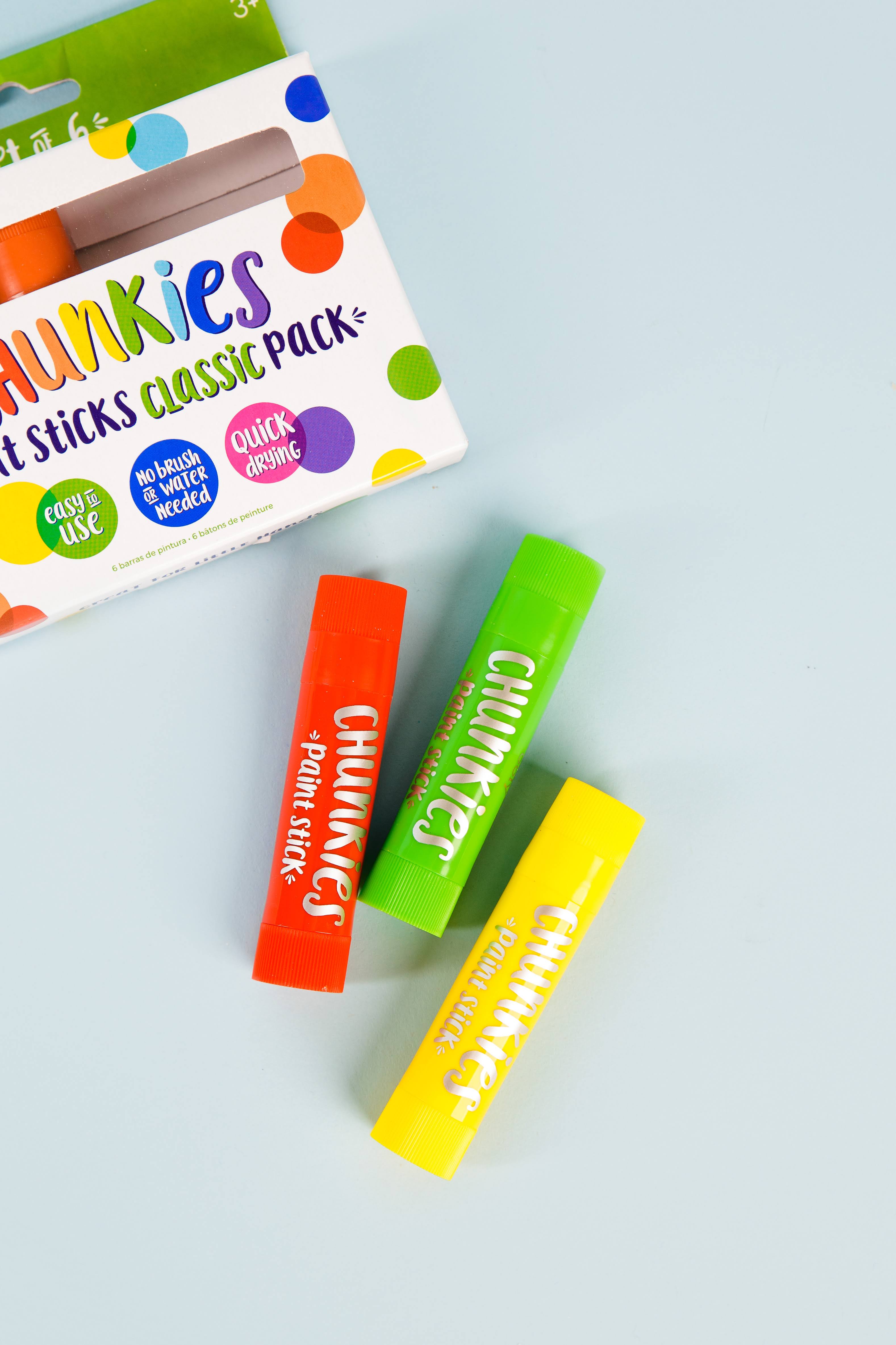 Ooly Chunkies Paint Sticks - Pastel - Set of 6