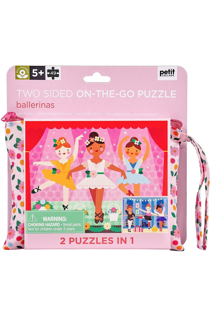 2 Sided Ballerina Jigsaw Puzzle - Blickenstaffs Toy Store