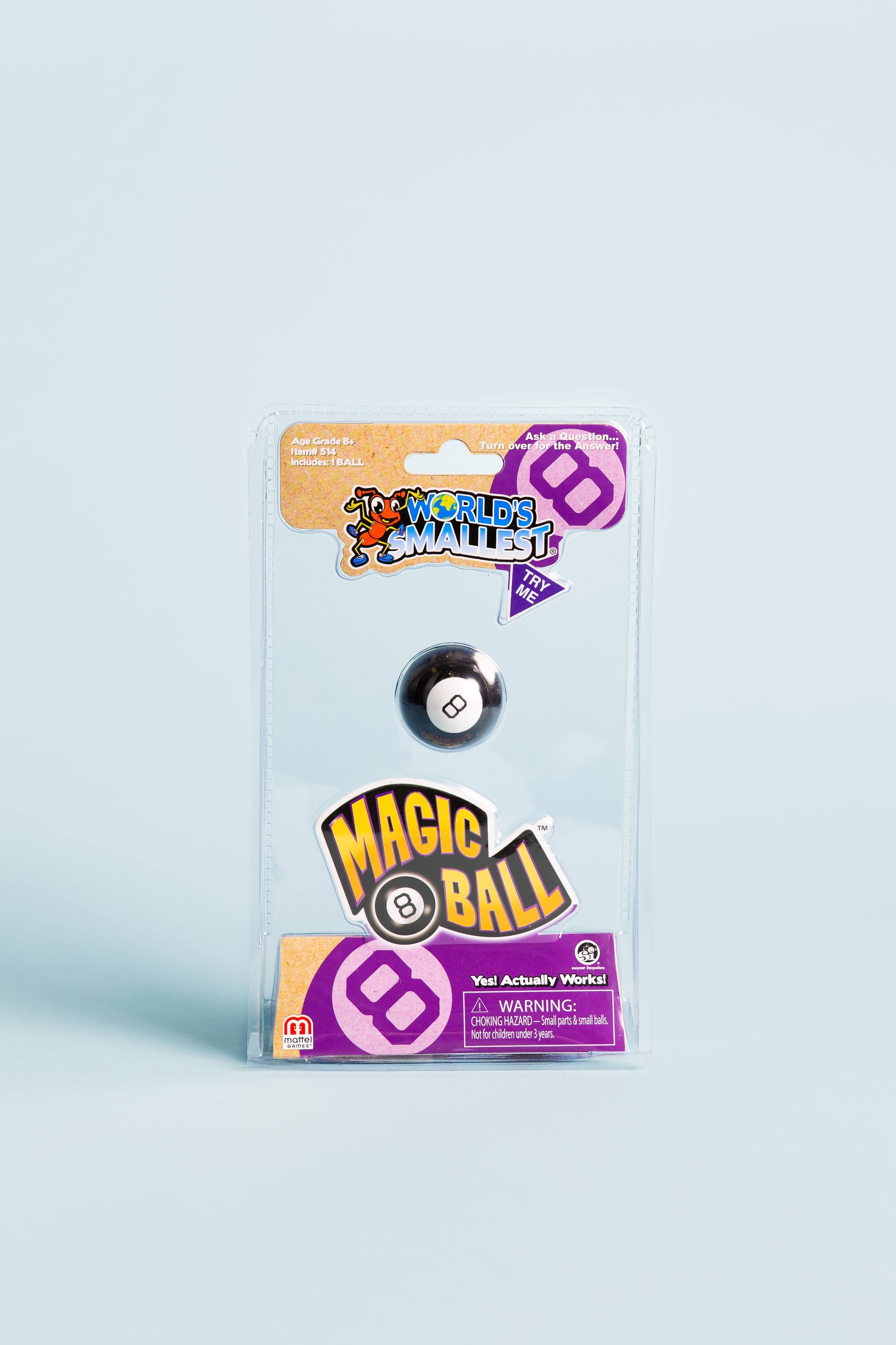 Mattel Games Magic 8 Ball – La Bola Mágica De Las Respuestas, Juguete Clásico De Preguntas Y Predicciones