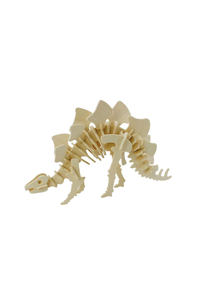 3D Wooden Puzzle: Stegosaurus - Blickenstaffs Toy Store