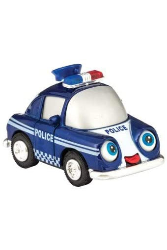 Sonic Funny Vehicle- blue police car