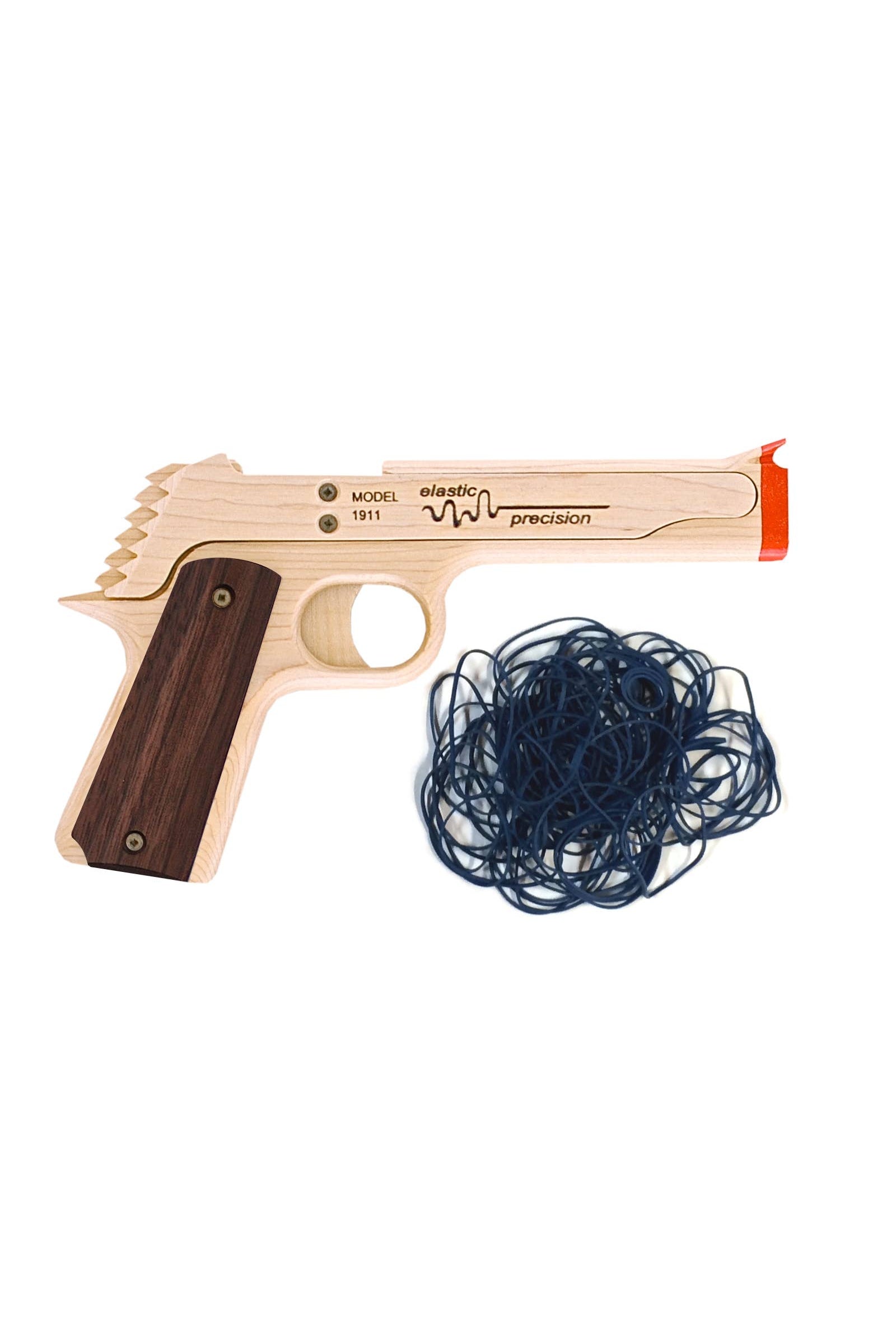 Model 1911 Rubber Band Gun – Elastic Precision