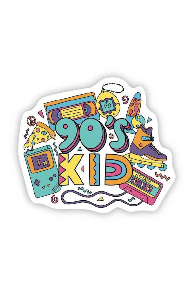 90s Kid Sticker - Blickenstaffs Toy Store