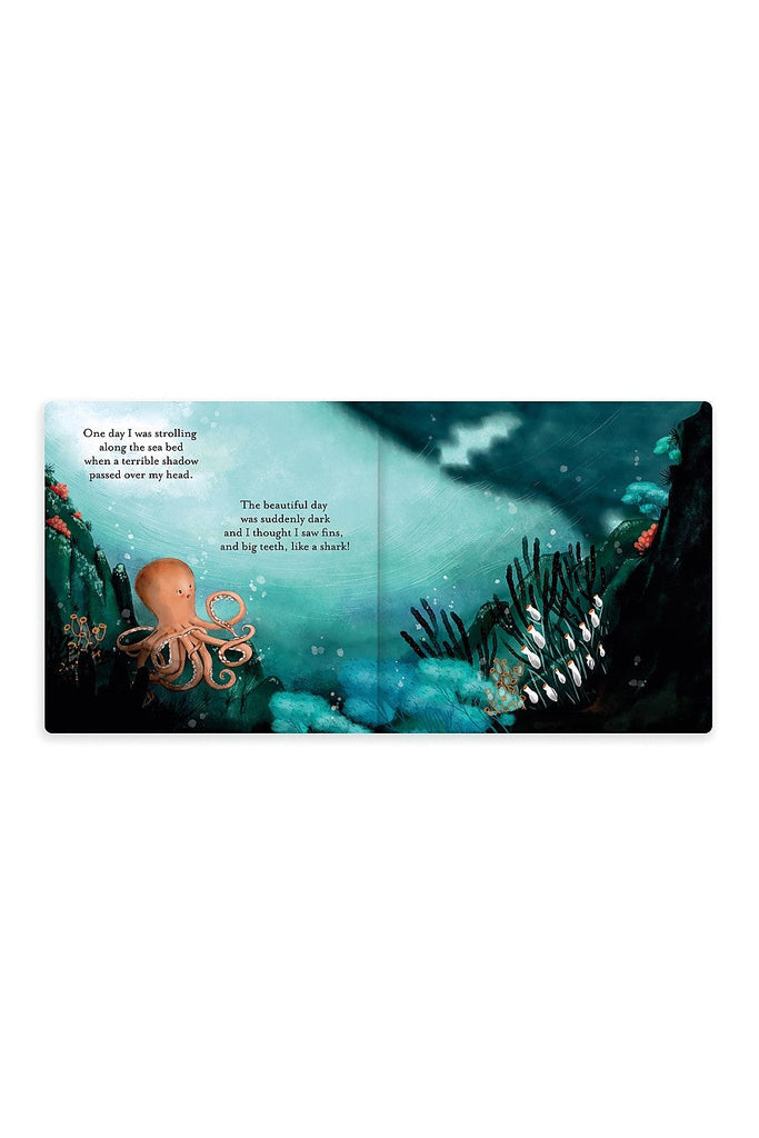 Fearless Octopus book open to a page