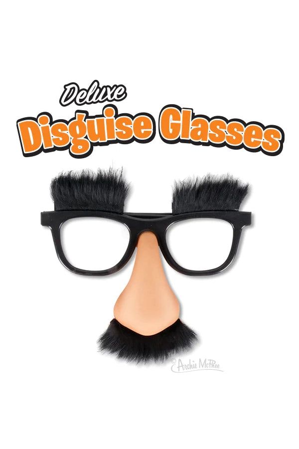 Glasses and Mustache Disguise